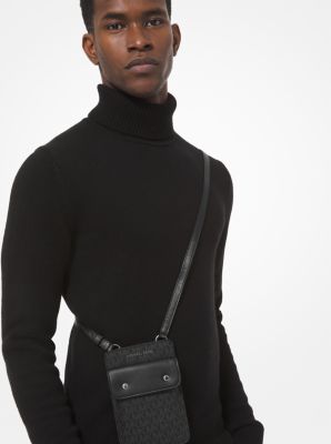Michael Kors Gresyon Smartphone Crossbody Bag in Black for Men
