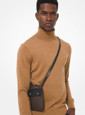 Logo Smartphone Crossbody Bag