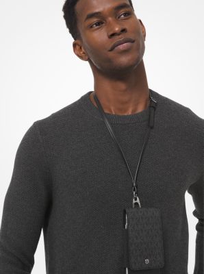 Logo Smartphone Crossbody Bag