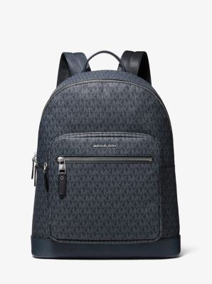 michael kors black logo backpack