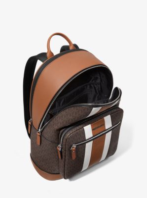 Michael Kors Hudson Logo Backpack - Brown