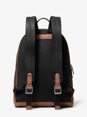 Hudson Logo Stripe Backpack Michael Kors