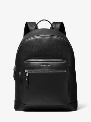 Michael Kors Men's Hudson Pebbled Leather Backpack