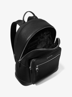 Michael Kors Hudson Monogram Backpack - Black