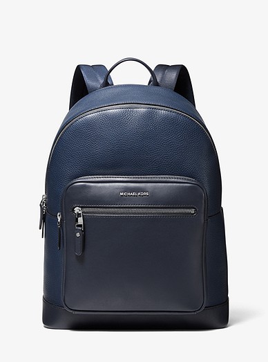 Hudson Pebbled Leather Backpack | Michael Kors