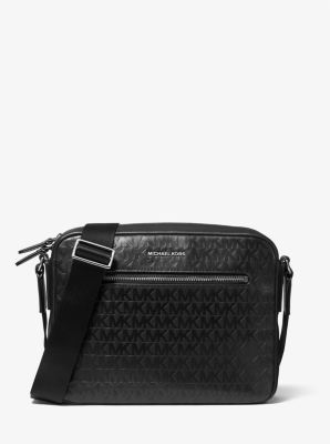 michael kors camera bag black