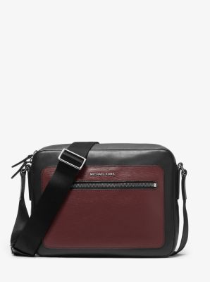 Hudson Two-Tone Leather Camera Bag