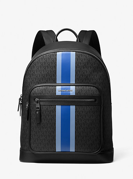 마이클 마이클 코어스 백팩 Michael Michael Kors Hudson Logo Stripe Backpack