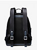 Hudson Pebbled Leather and Logo Stripe Backpack image number 2