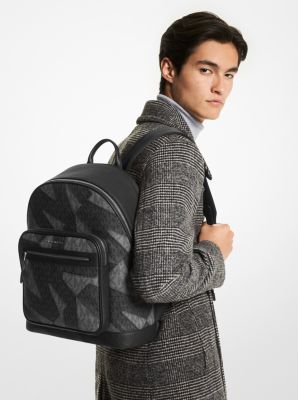 Hudson Two-Tone Graphic Logo Backpack