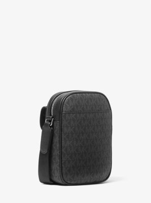 Michael Kors Hudson Logo-Print Crossbody Bag