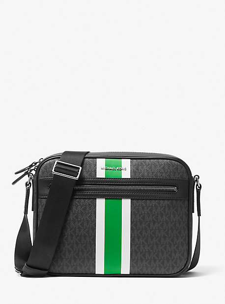 마이클 마이클 코어스 크로스바디백 Michael Michael Kors Hudson Logo Stripe Camera Bag