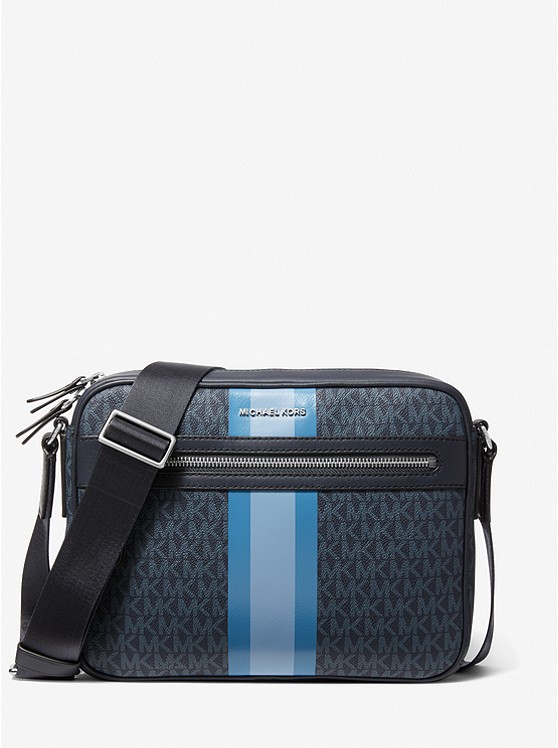 michaelkors.eu | Hudson Logo Stripe Camera Bag
