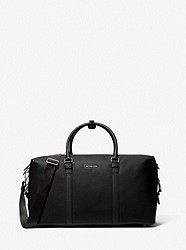 Hudson Leather Duffel Bag - BLACK - 33F1LHDU3L