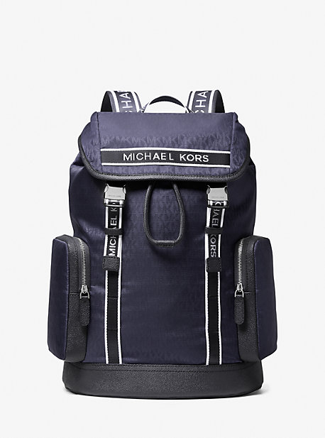마이클 마이클 코어스 백팩 Michael Michael Kors Kent Logo Jacquard Backpack