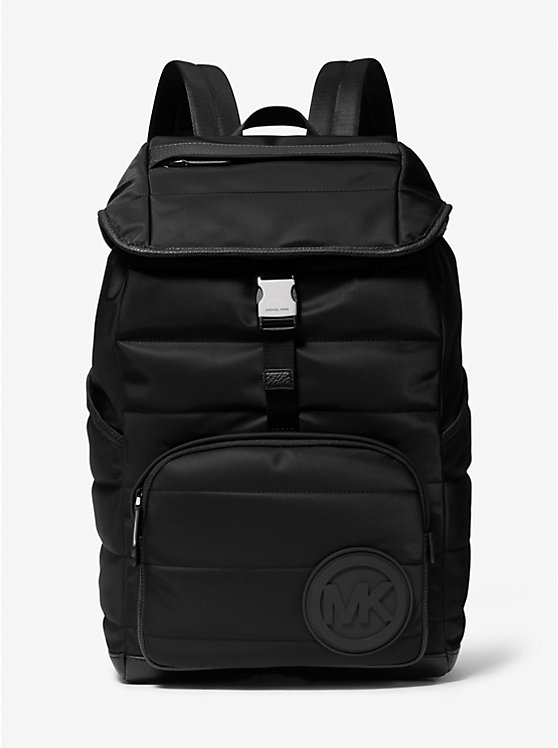 Brooklyn Quilted Nylon Backpack image number 0
