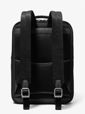 Michael Kors Brooklyn Nylon Backpack In Black