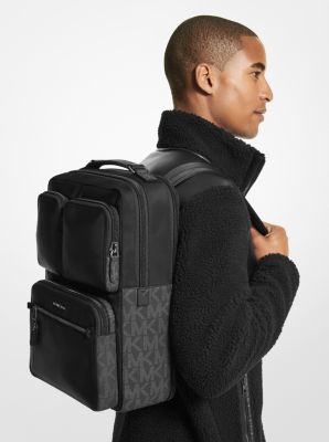MICHAEL Michael Kors Adjustable Straps Backpacks for Men