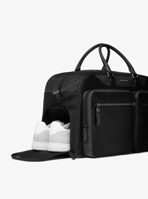 Brooklyn Recycled Nylon and Logo Duffel Bag