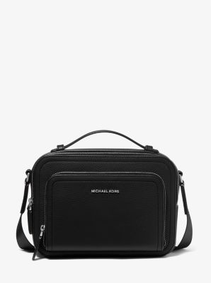 Hudson Pebbled Leather Crossbody Bag | Michael Kors