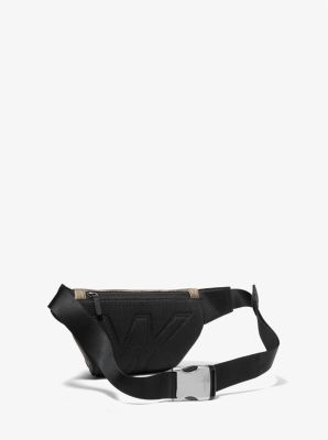 Hudson Animal Print Logo Sling Pack in OLIVE COMBO | Michael Kors