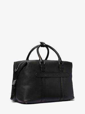 Hudson Medium Pebbled Leather Duffel Bag image number 2