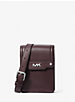 Varick Leather Smartphone Crossbody Bag image number 0