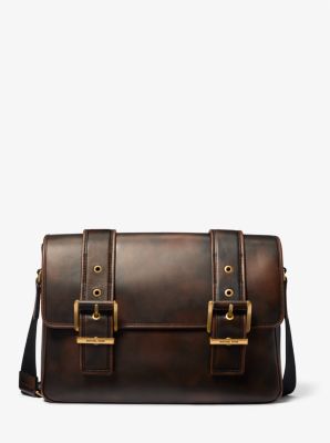 Colby Burnished Leather Messenger Bag image number 0