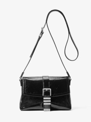 Darrington Mini Crackled Leather Crossbody Bag image number 0