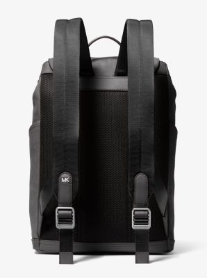 Hudson Medium Pebbled Leather Backpack image number 2