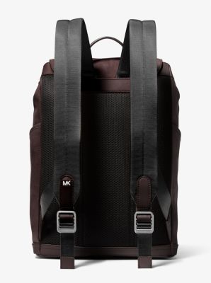 Hudson Medium Pebbled Leather Backpack image number 2