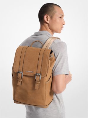 Michael kors leather backpack mens best sale