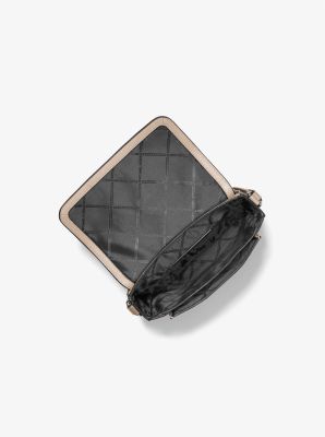 Bandolera Hudson de piel granulada