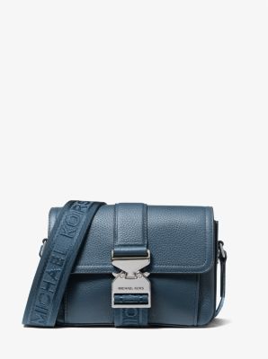 Hudson Pebbled Leather Crossbody Bag