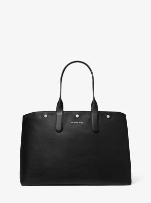 Hudson Oversized Leather Tote Bag image number 0