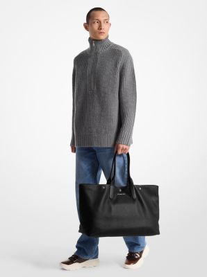 Oversize-Shopper Hudson aus Leder image number 2