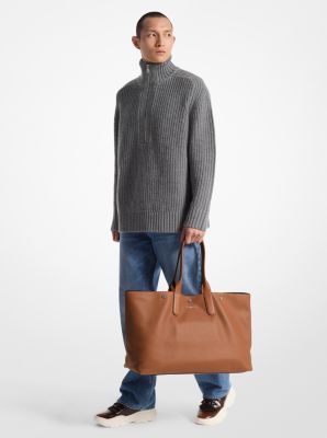 Hudson Oversized Leather Tote Bag image number 2