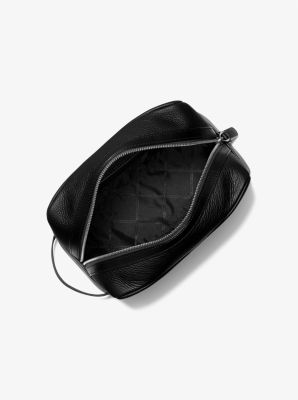 Hudson Pebbled Leather Travel Pouch image number 1