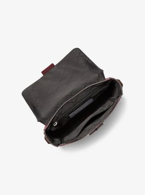 Messenger-Tasche Colby aus poliertem Leder mit Logoprägung image number 1