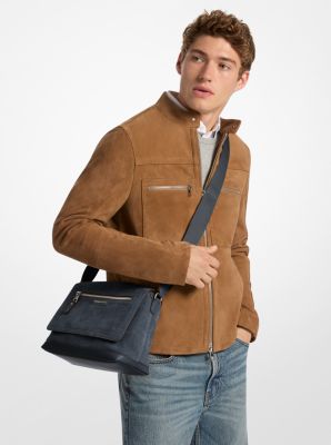 Messenger-Tasche Hudson Small aus Wildleder image number 2