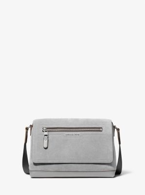 Hudson Small Suede Messenger Bag