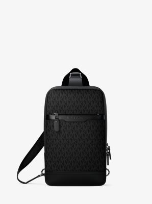 Sling-Tasche Hudson mit Signature-Logomuster image number 0