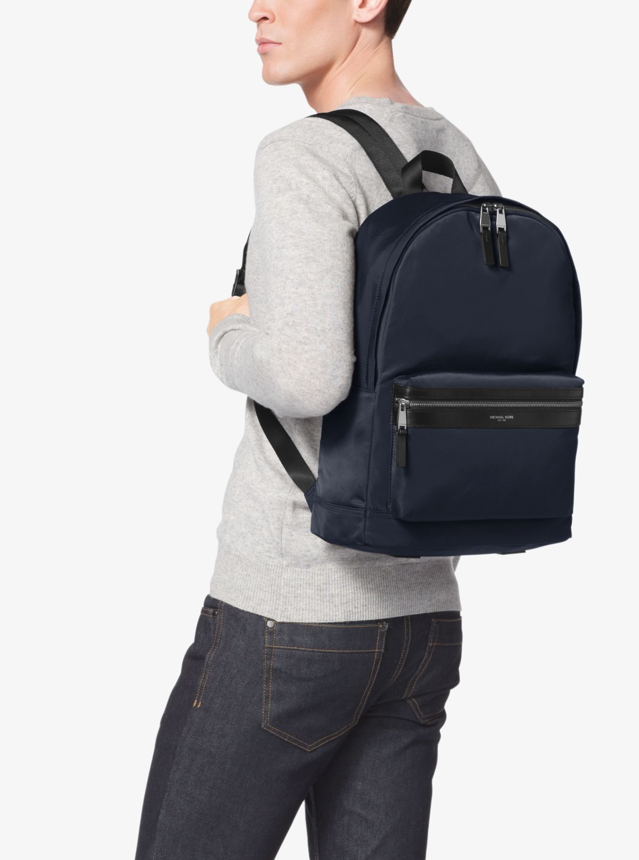 Michael kors 2025 kent backpack indigo