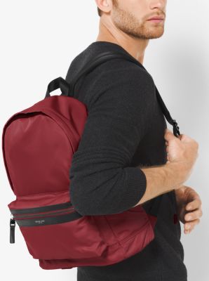 Michael Kors Men's Kent Sport Recycled Nylon Backpack - Black - Backpacks