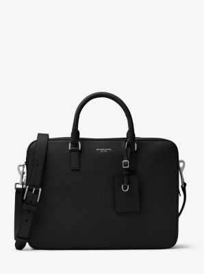 Michael kors shop leather briefcase