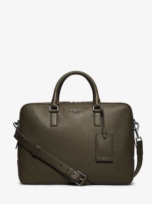 Bryant Large Leather Briefcase | Michael Kors