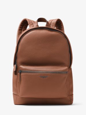 leather backpack michael kors