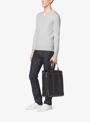 Ferragamo Men's Tote Bag - Red - Totes