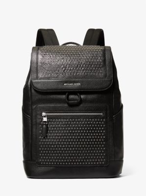 Sac à dos Hudson de taille moyenne en cuir à œillets