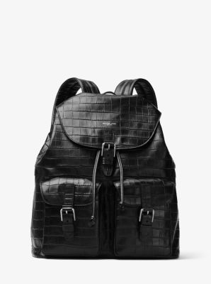 Michael kors shop bryant leather backpack